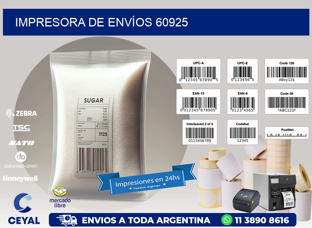 IMPRESORA DE ENVÍOS 60925