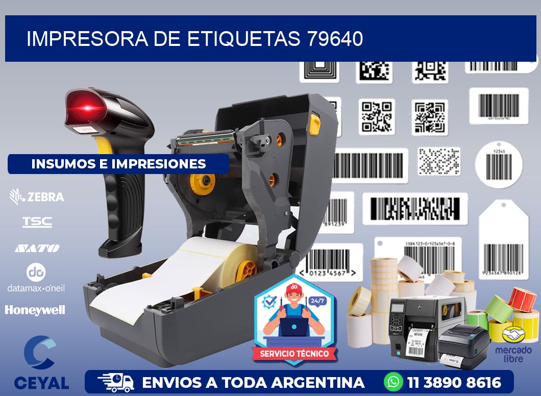 IMPRESORA DE ETIQUETAS 79640