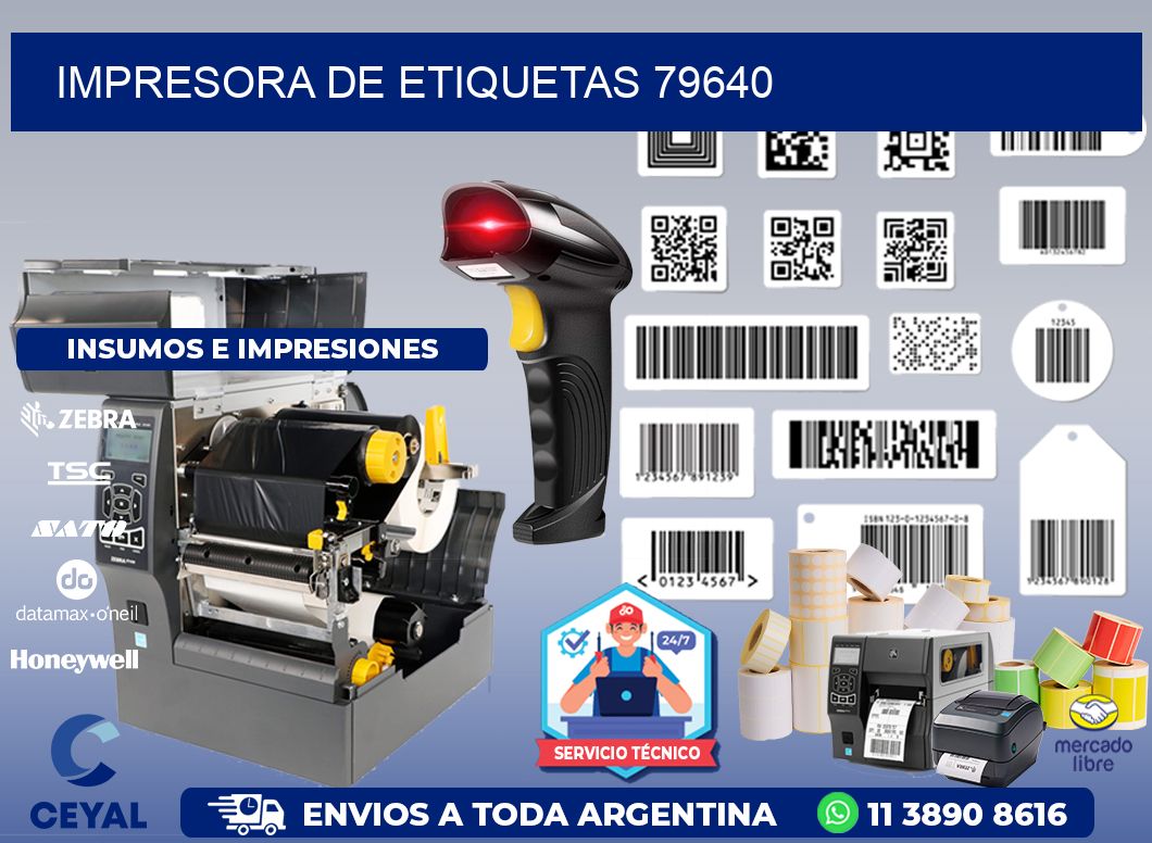 IMPRESORA DE ETIQUETAS 79640