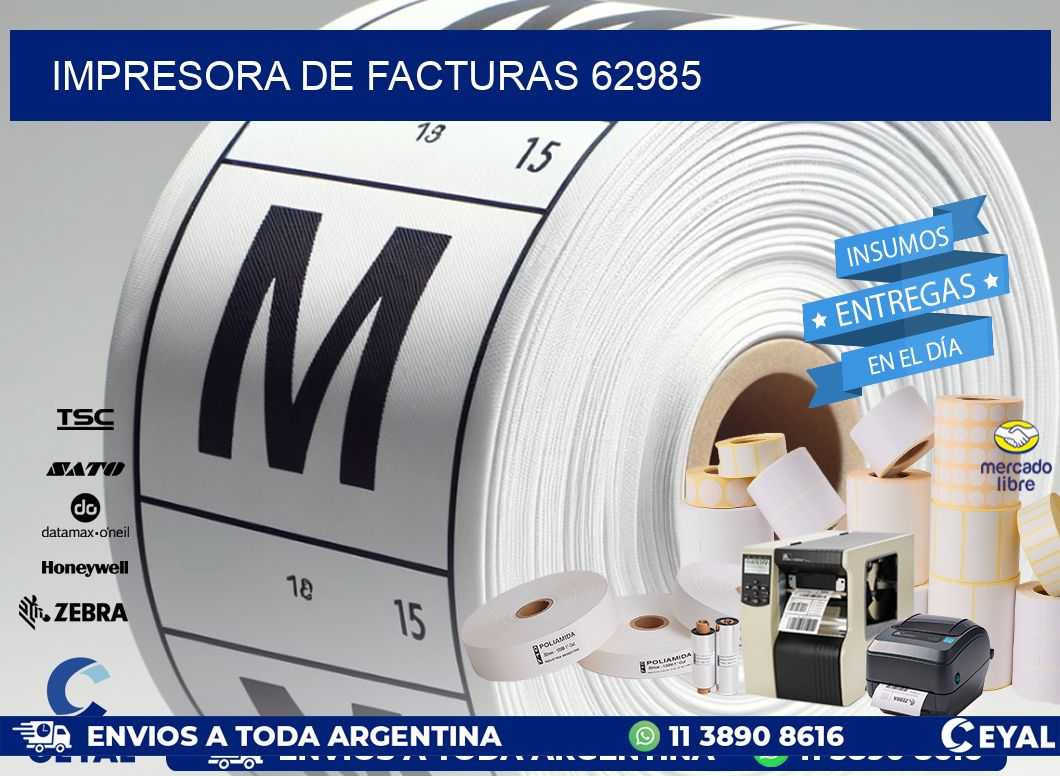 IMPRESORA DE FACTURAS 62985