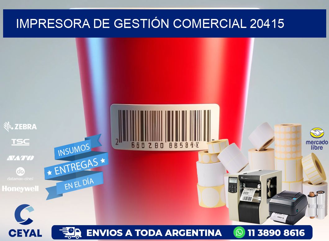 IMPRESORA DE GESTIÓN COMERCIAL 20415