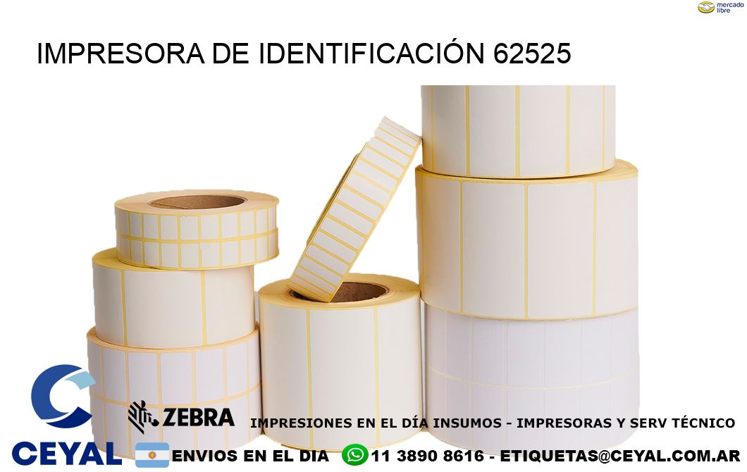 IMPRESORA DE IDENTIFICACIÓN 62525
