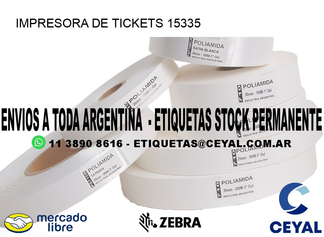 IMPRESORA DE TICKETS 15335