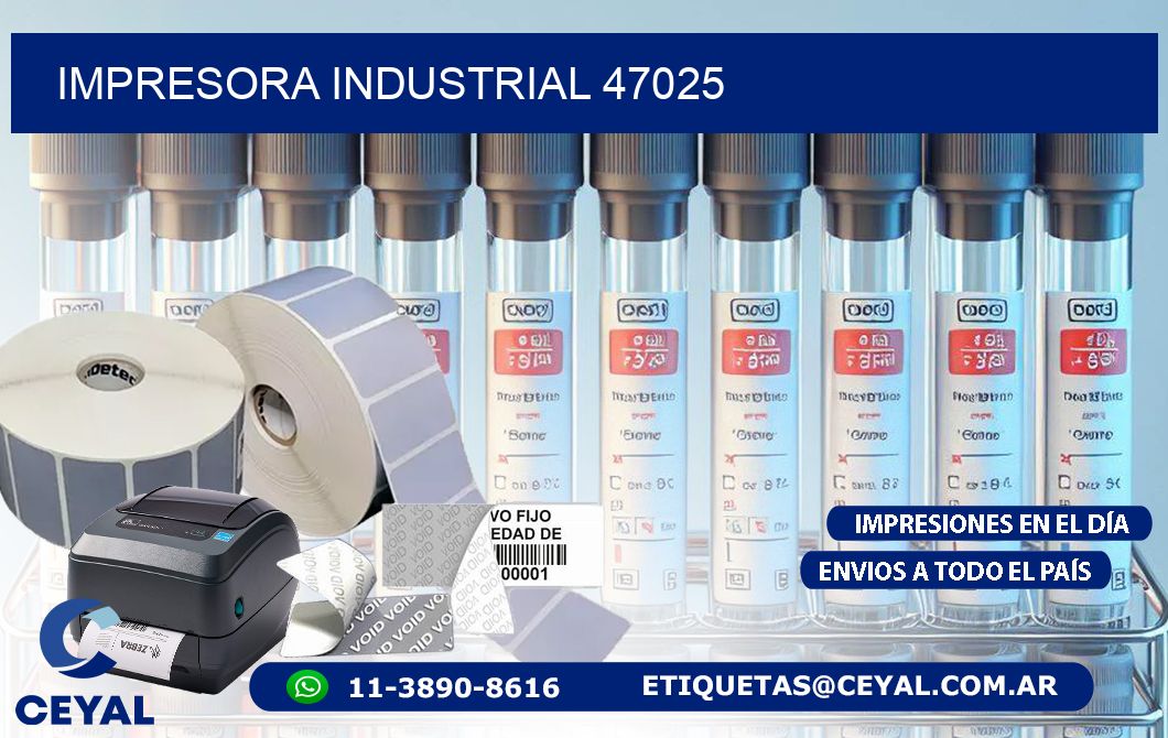 IMPRESORA INDUSTRIAL 47025