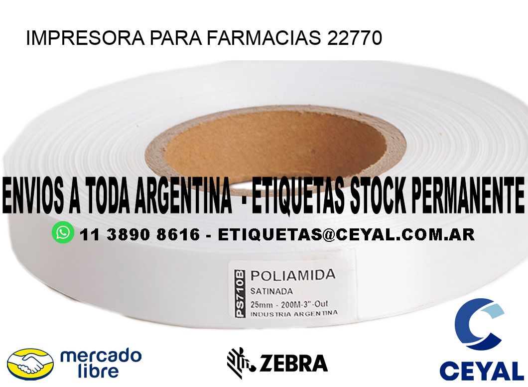 IMPRESORA PARA FARMACIAS 22770