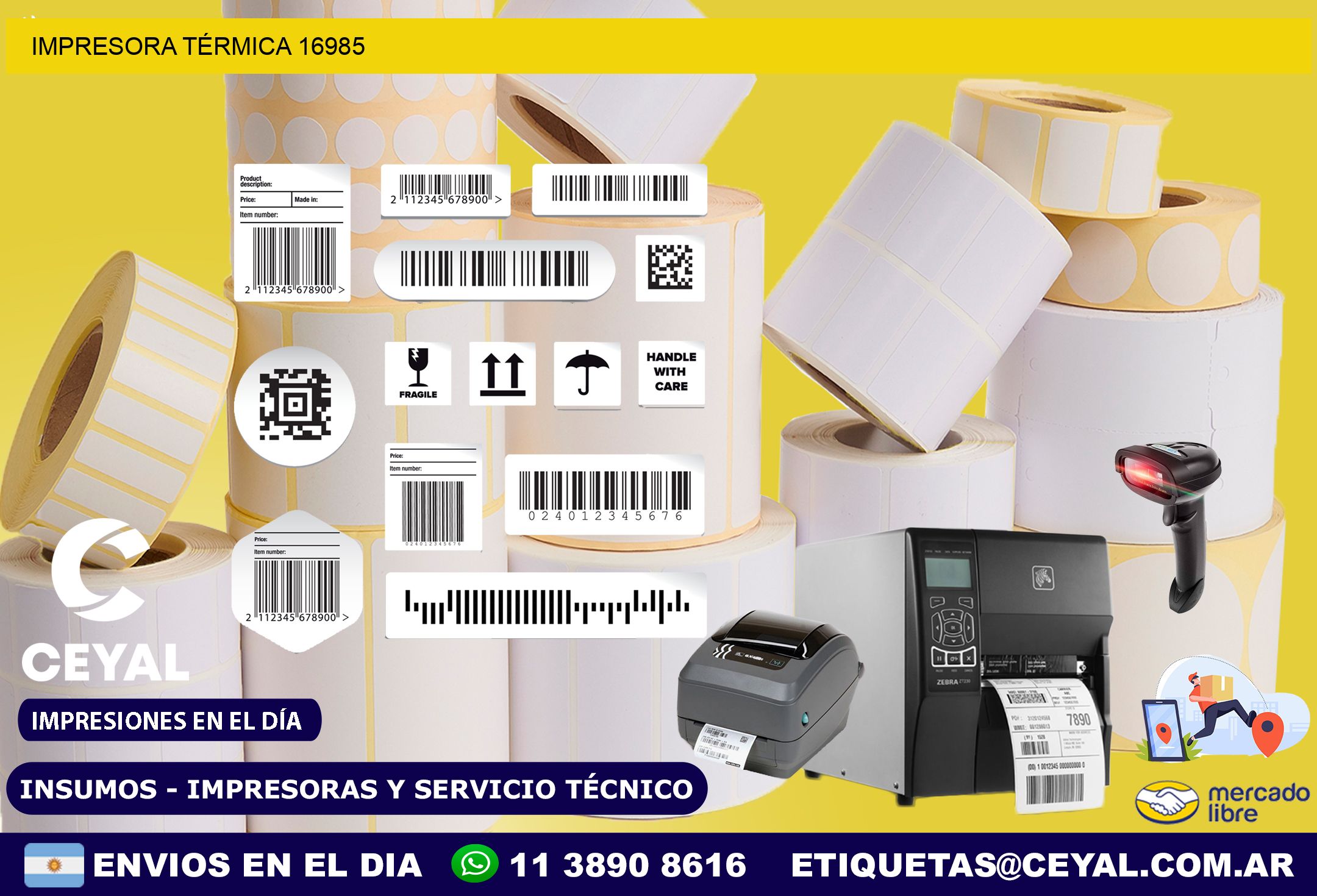 IMPRESORA TÉRMICA 16985