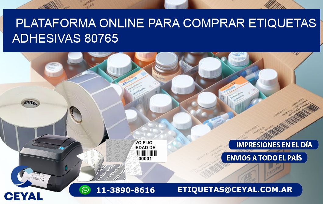Plataforma Online para Comprar Etiquetas Adhesivas 80765