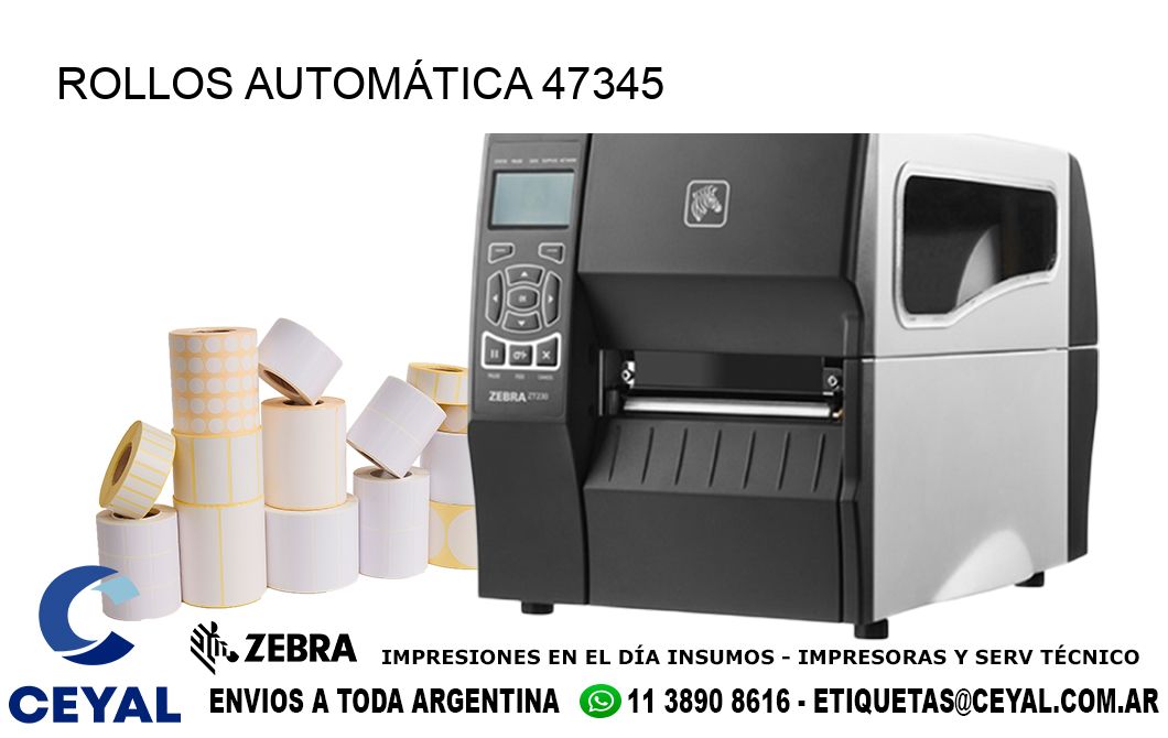 ROLLOS AUTOMÁTICA 47345