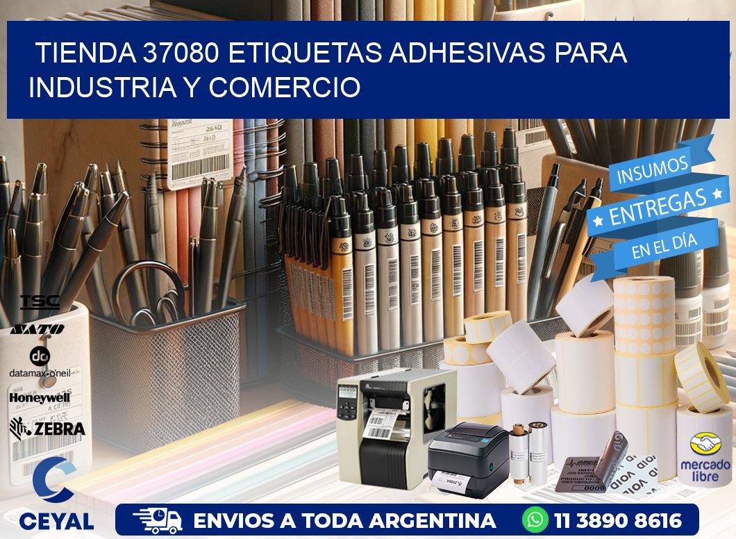 Tienda 37080 Etiquetas Adhesivas para Industria y Comercio