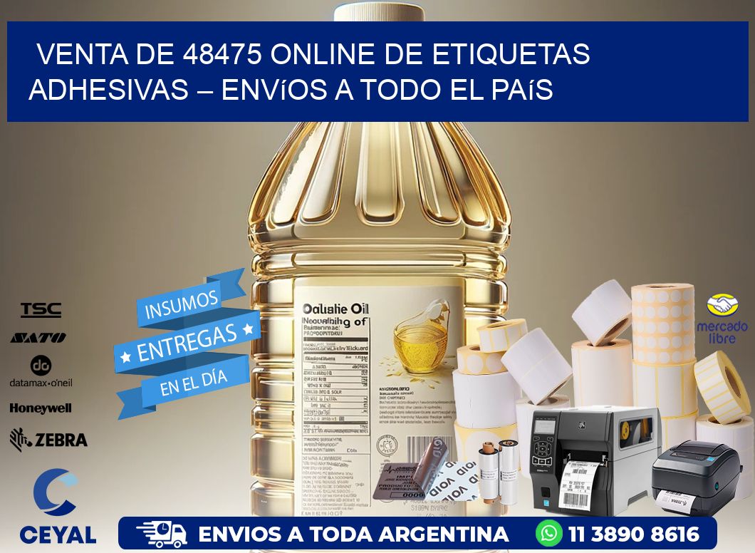 Venta de 48475 Online de Etiquetas Adhesivas – Envíos a Todo el País
