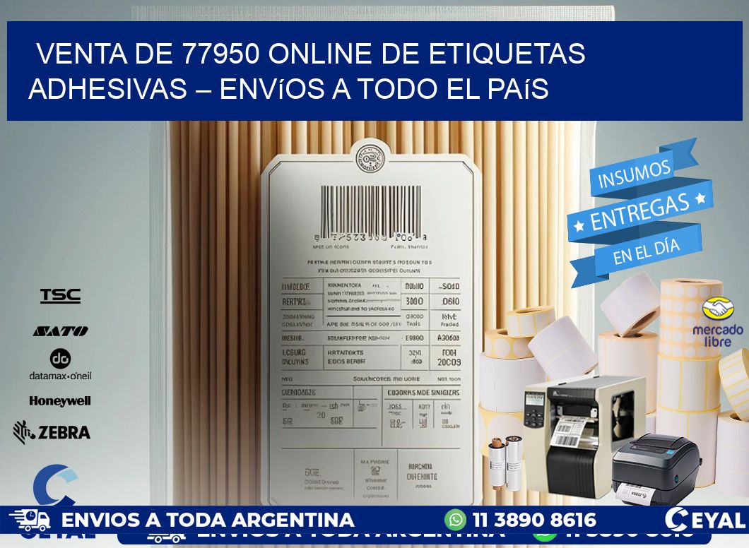 Venta de 77950 Online de Etiquetas Adhesivas – Envíos a Todo el País