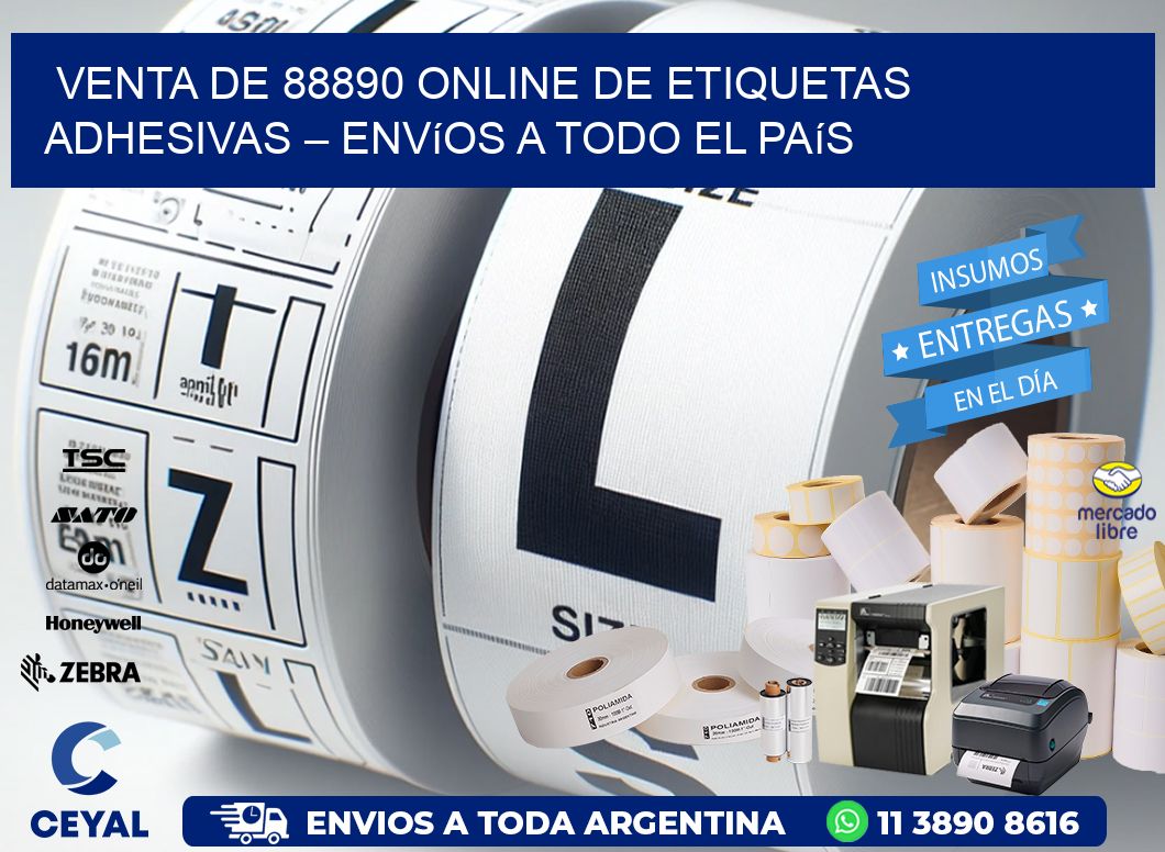 Venta de 88890 Online de Etiquetas Adhesivas – Envíos a Todo el País