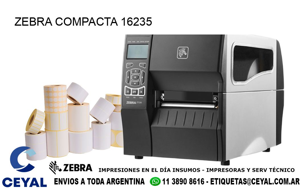 ZEBRA COMPACTA 16235
