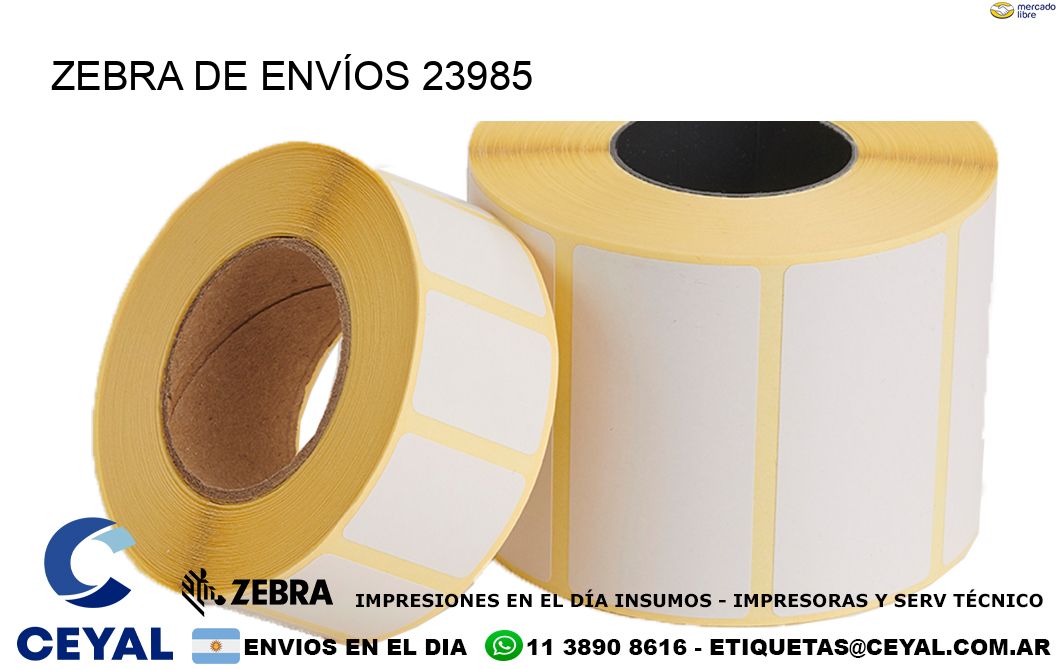 ZEBRA DE ENVÍOS 23985