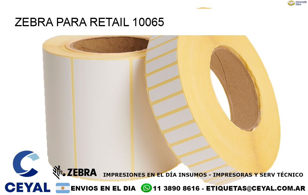 ZEBRA PARA RETAIL 10065