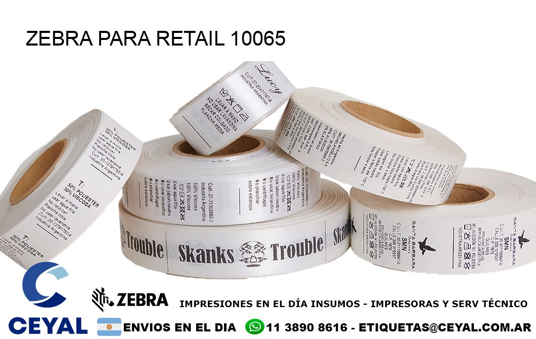 ZEBRA PARA RETAIL 10065