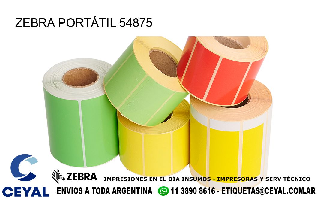 ZEBRA PORTÁTIL 54875