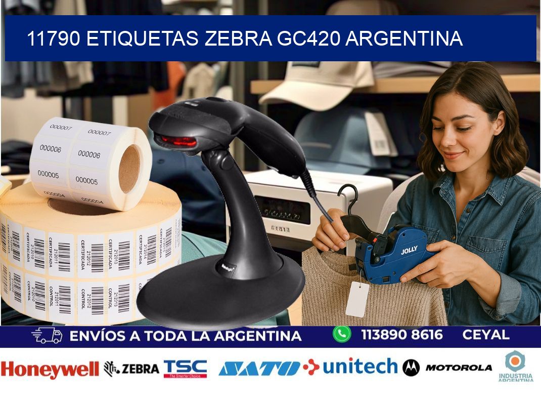 11790 etiquetas zebra gc420 argentina