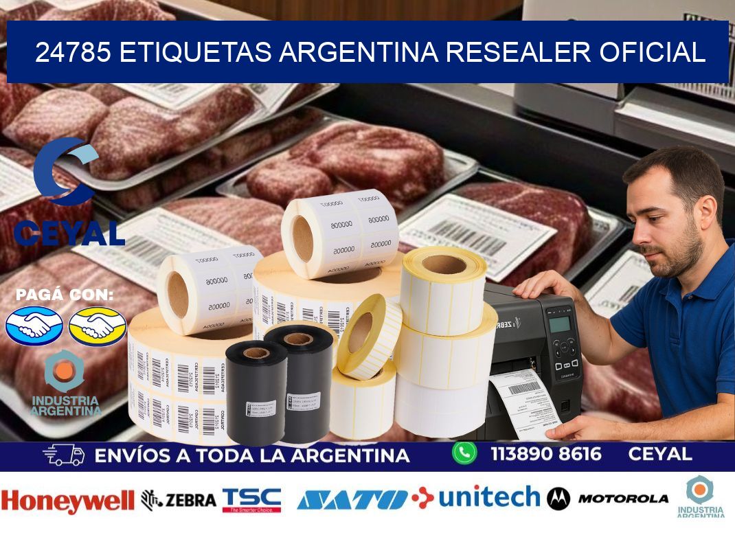 24785 etiquetas argentina RESEALER OFICIAL