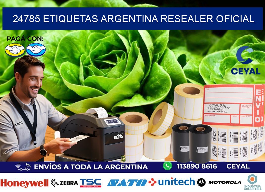 24785 etiquetas argentina RESEALER OFICIAL