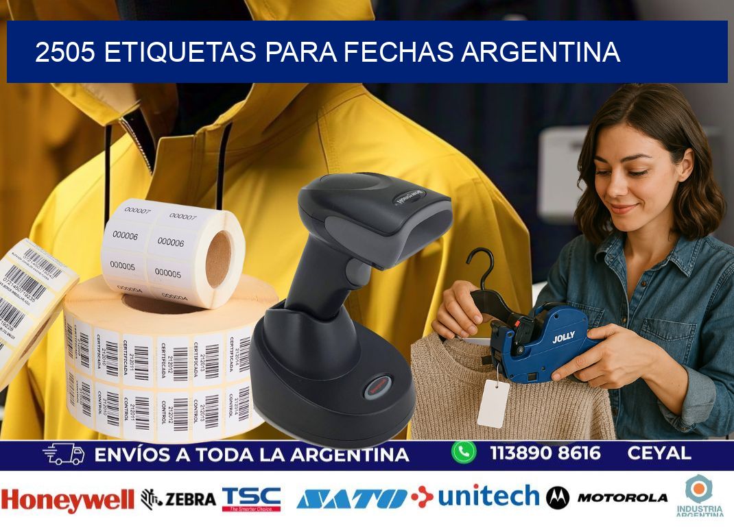 2505 ETIQUETAS PARA FECHAS ARGENTINA