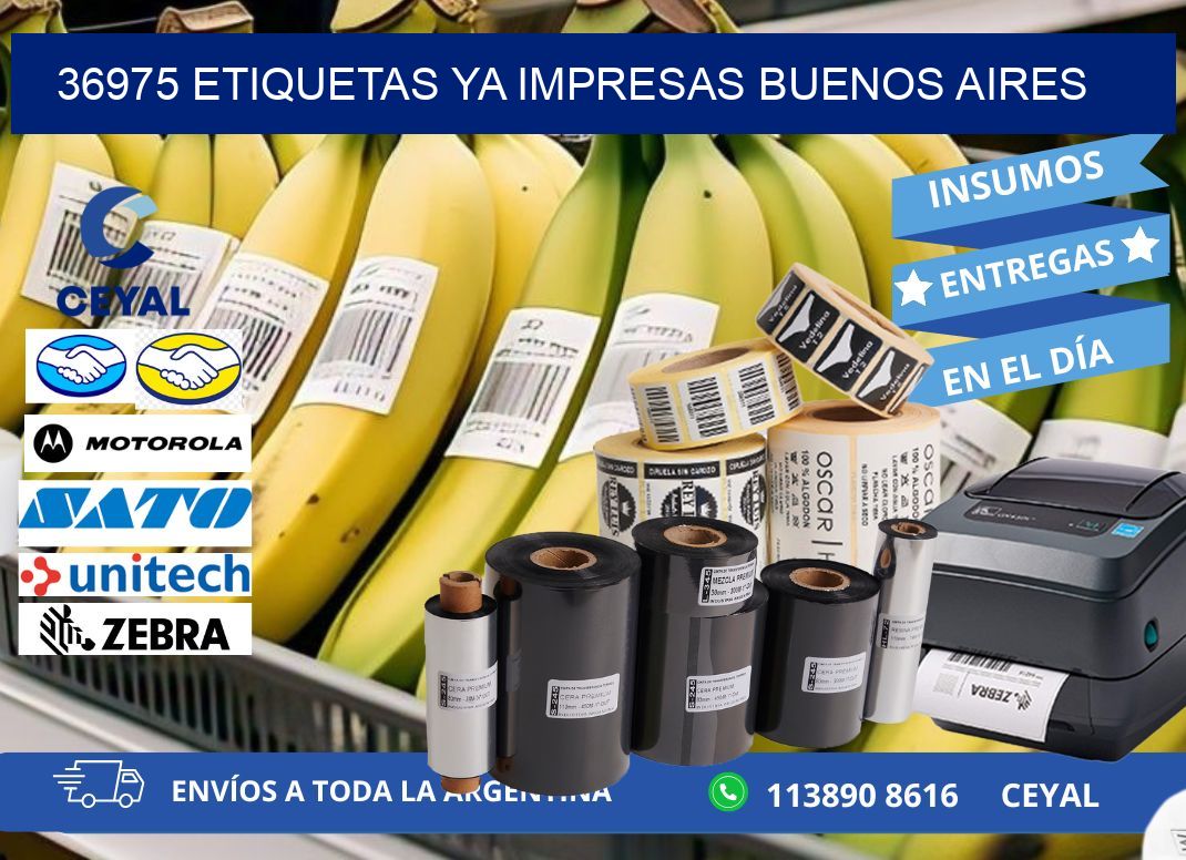 36975 ETIQUETAS YA IMPRESAS BUENOS AIRES