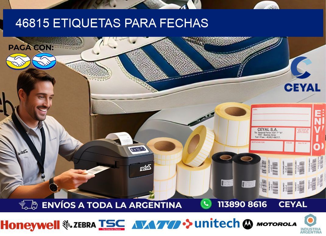 46815 ETIQUETAS PARA FECHAS