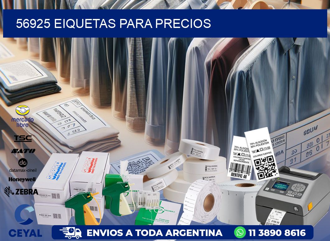 56925 EIQUETAS PARA PRECIOS