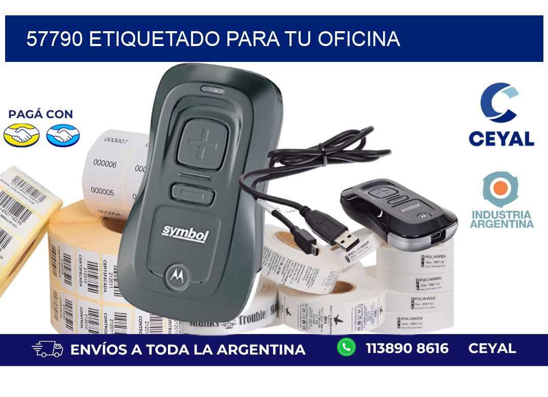 57790 ETIQUETADO PARA TU OFICINA