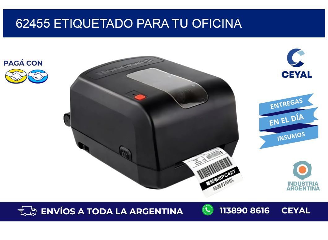 62455 ETIQUETADO PARA TU OFICINA