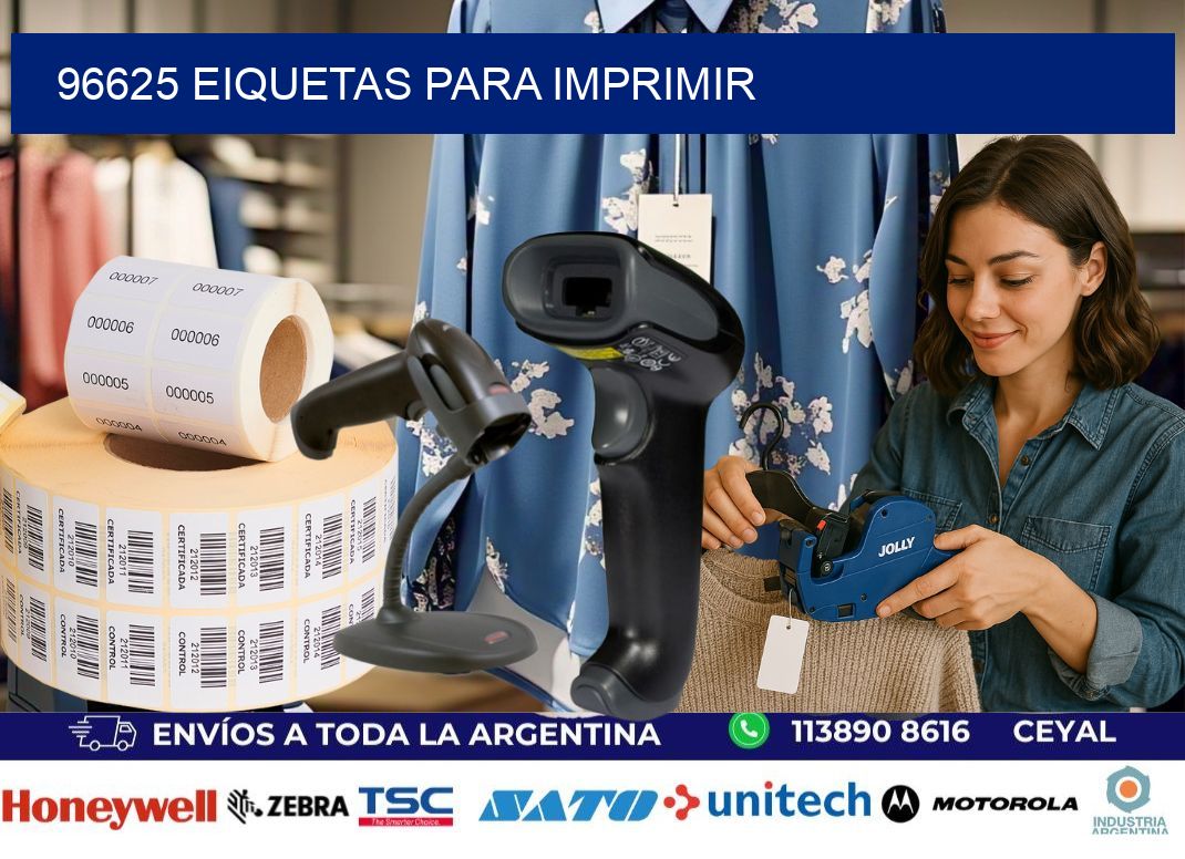 96625 EIQUETAS PARA IMPRIMIR