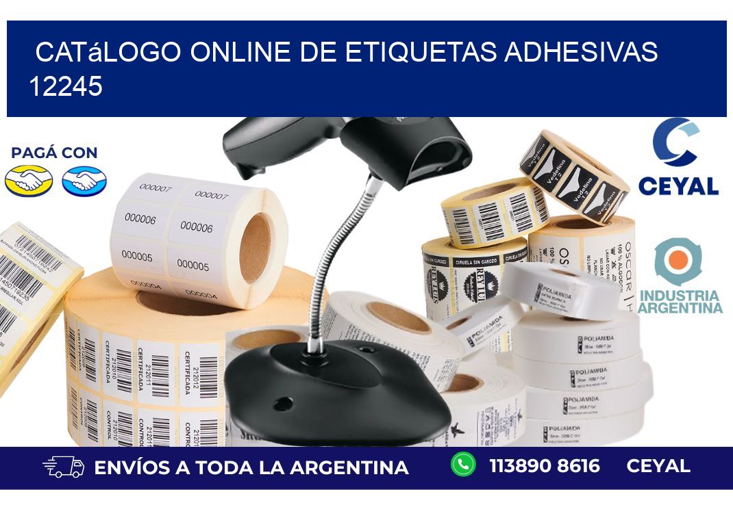 Catálogo Online de Etiquetas Adhesivas 12245