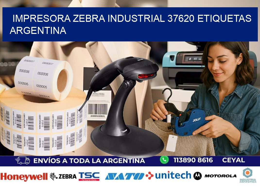 Impresora zebra industrial 37620 etiquetas argentina