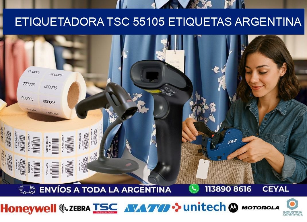 etiquetadora tsc 55105 etiquetas argentina