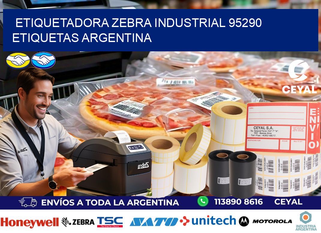 etiquetadora zebra industrial 95290 etiquetas argentina