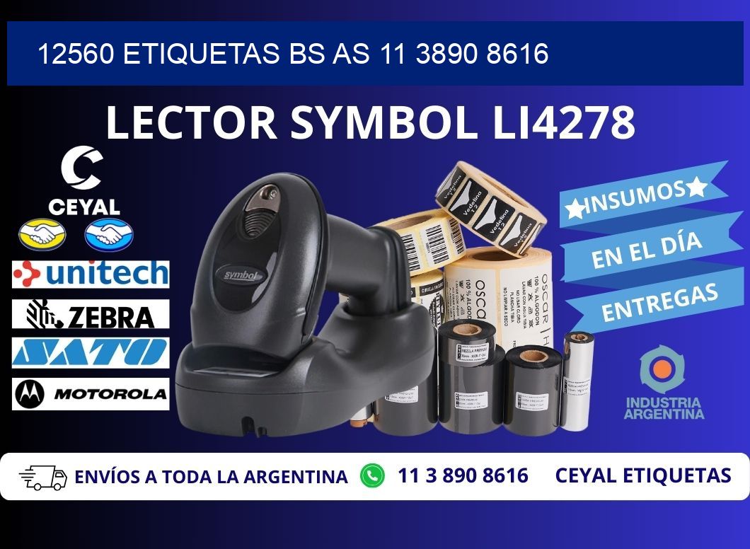 12560 ETIQUETAS BS AS 11 3890 8616