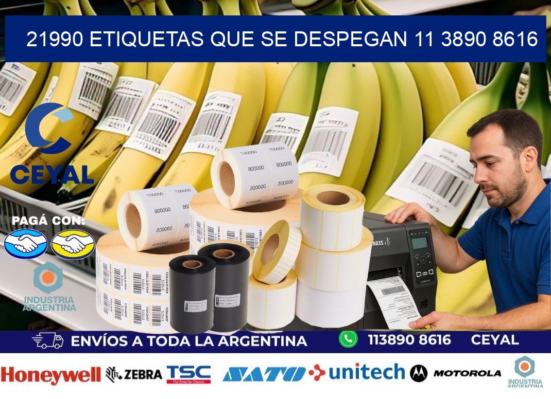 21990 ETIQUETAS QUE SE DESPEGAN 11 3890 8616