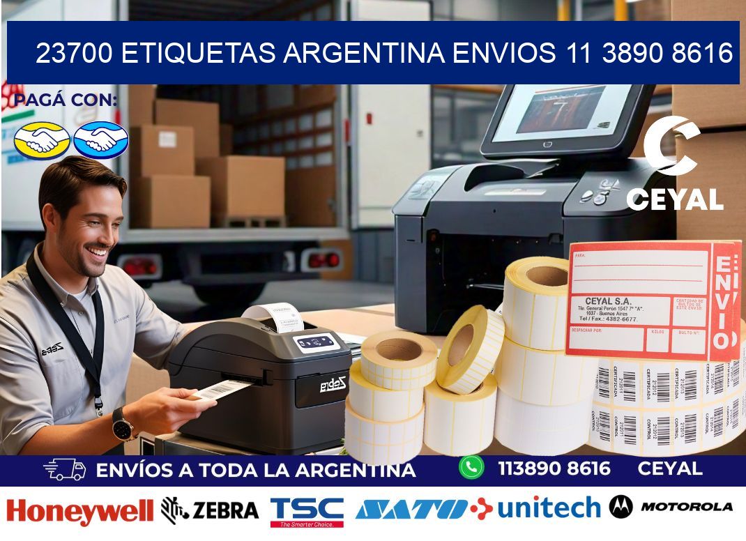 23700 ETIQUETAS ARGENTINA ENVIOS 11 3890 8616