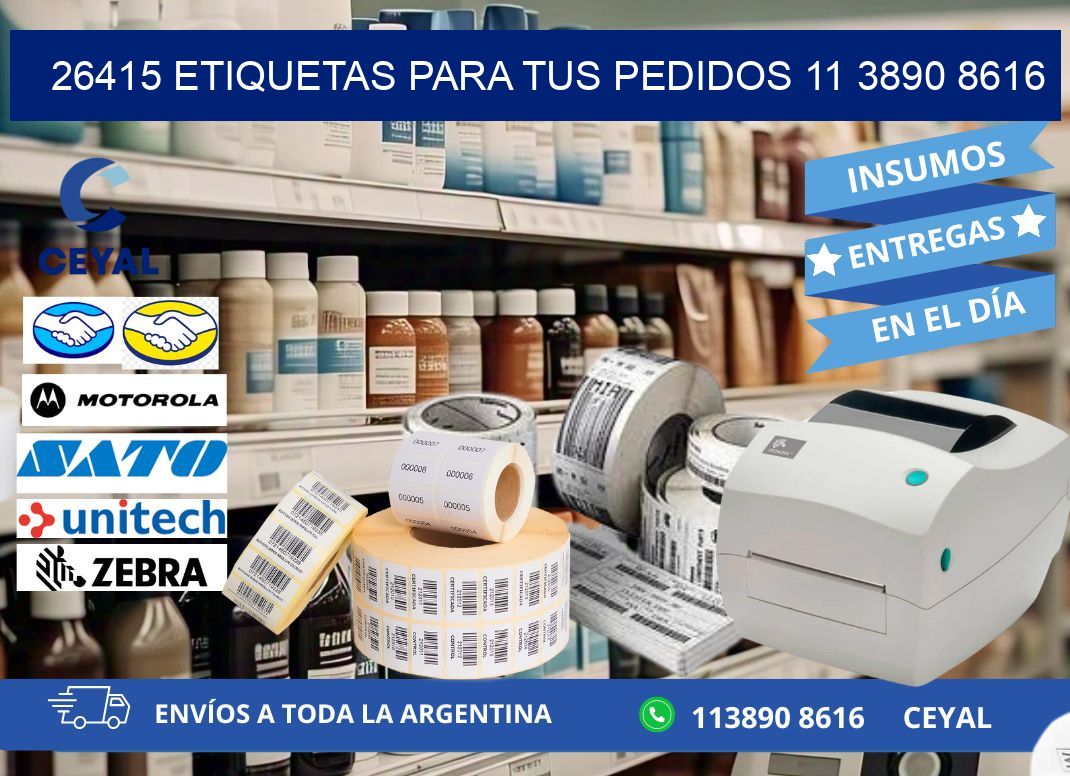 26415 ETIQUETAS PARA TUS PEDIDOS 11 3890 8616