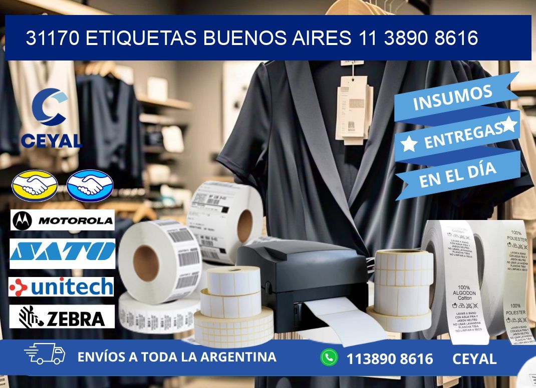 31170 ETIQUETAS BUENOS AIRES 11 3890 8616