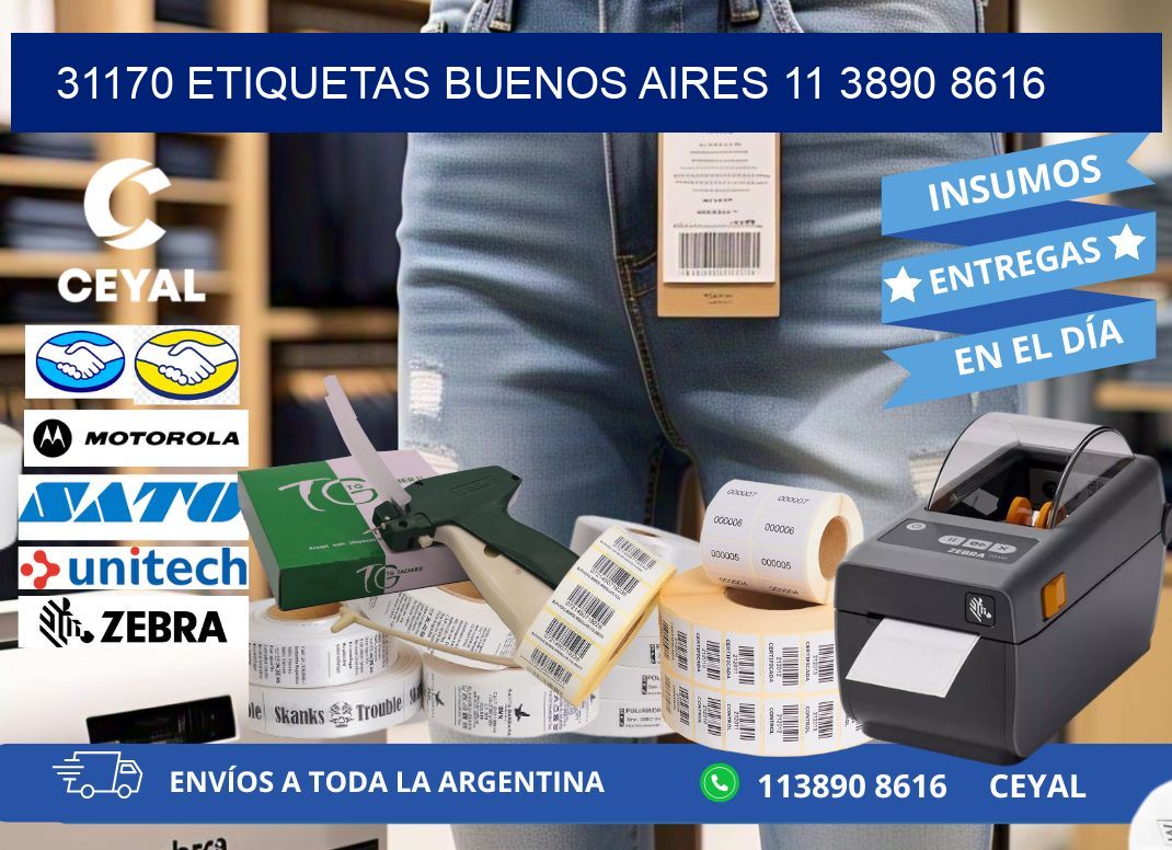 31170 ETIQUETAS BUENOS AIRES 11 3890 8616