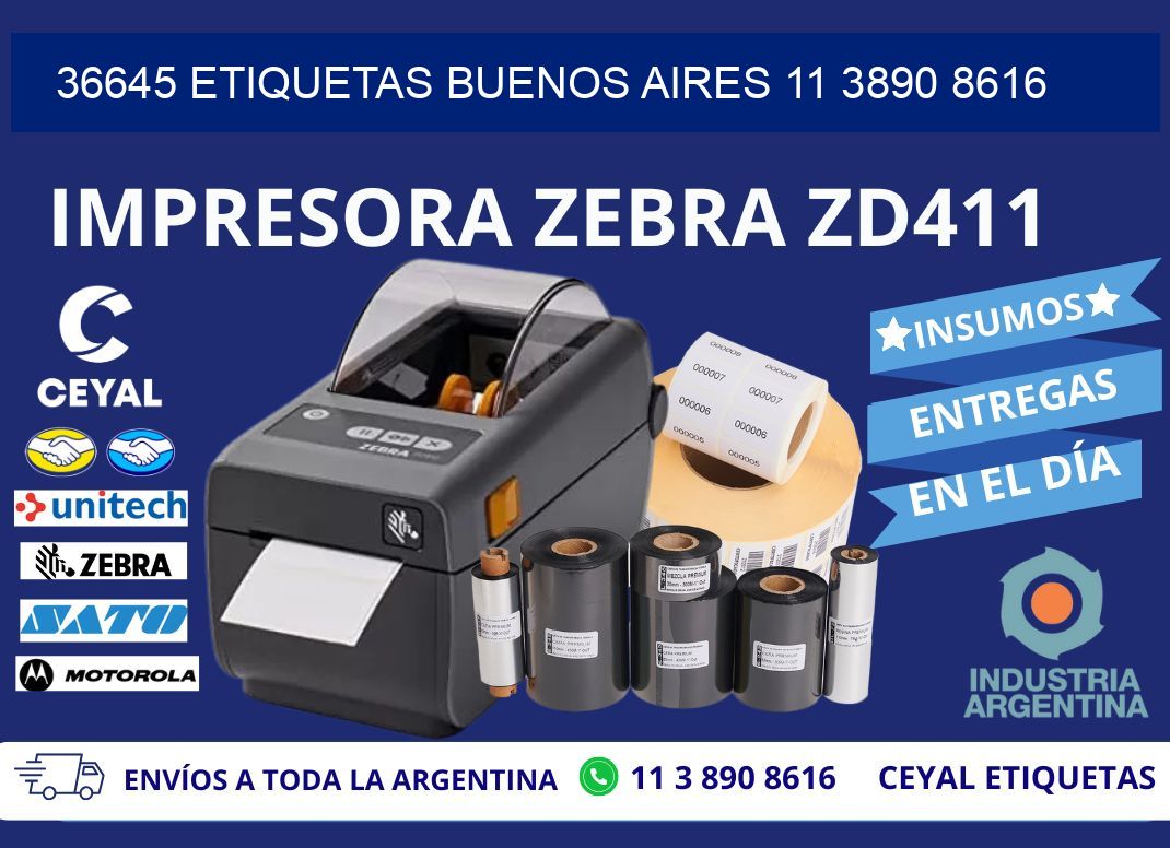 36645 ETIQUETAS BUENOS AIRES 11 3890 8616