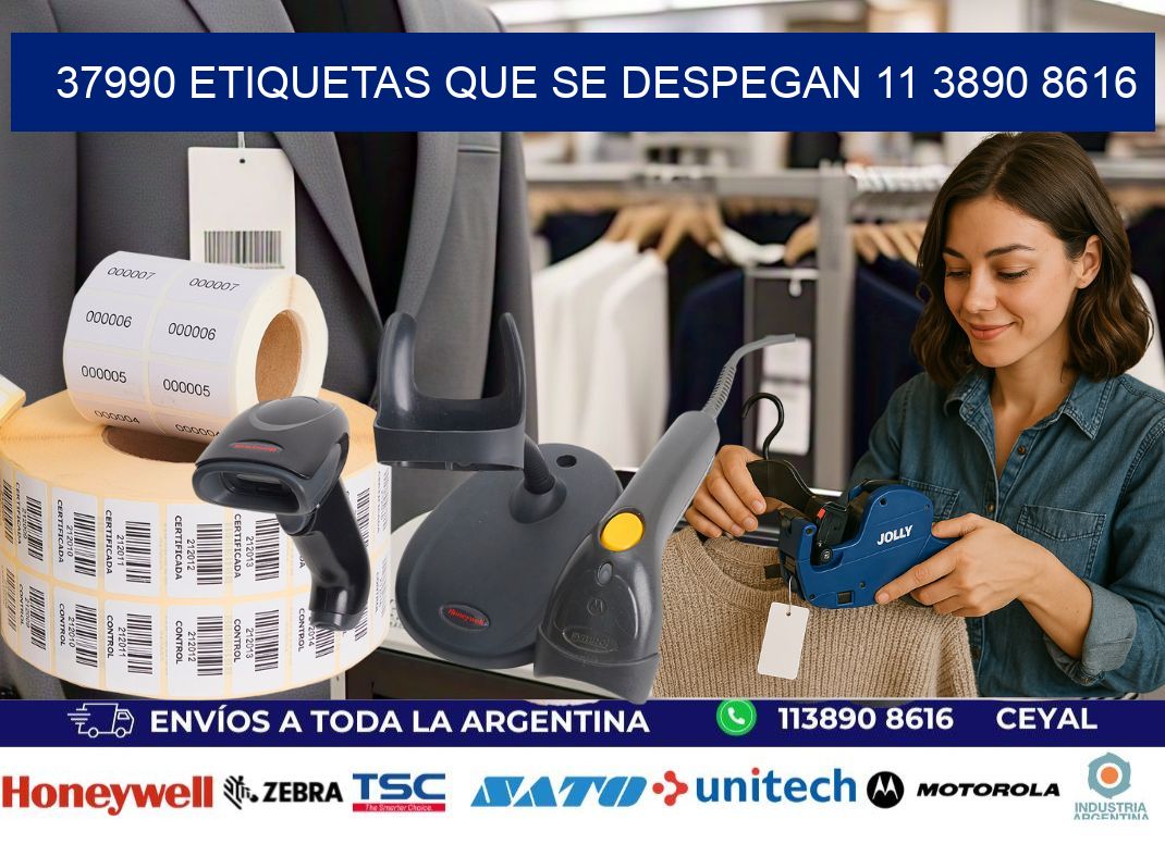 37990 ETIQUETAS QUE SE DESPEGAN 11 3890 8616
