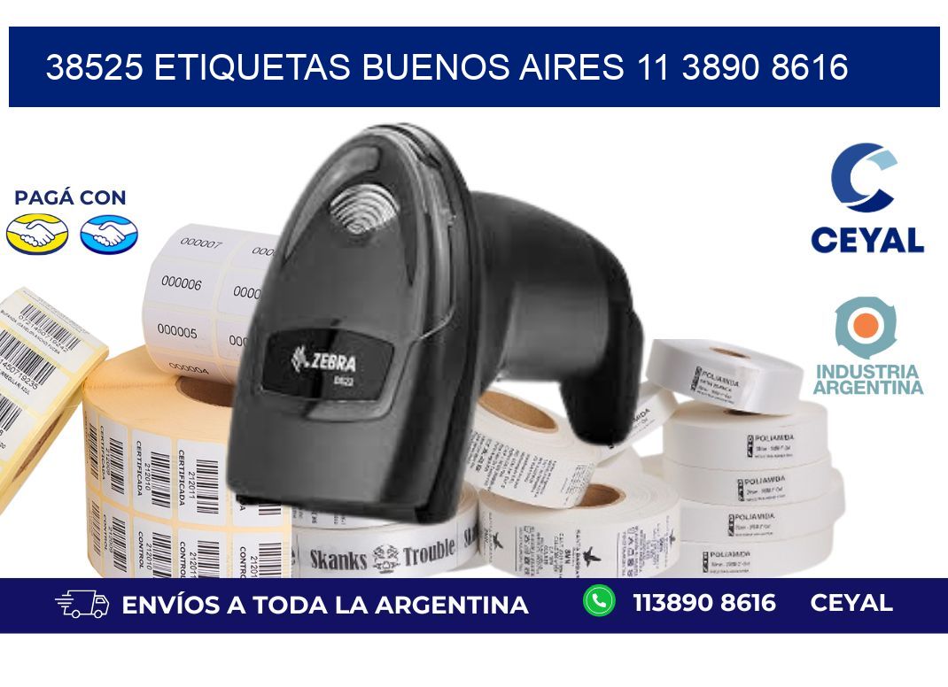 38525 ETIQUETAS BUENOS AIRES 11 3890 8616