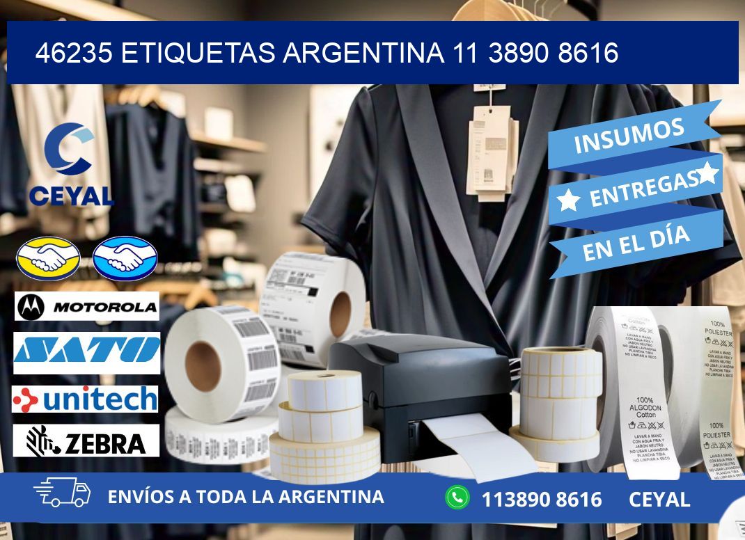 46235 ETIQUETAS ARGENTINA 11 3890 8616