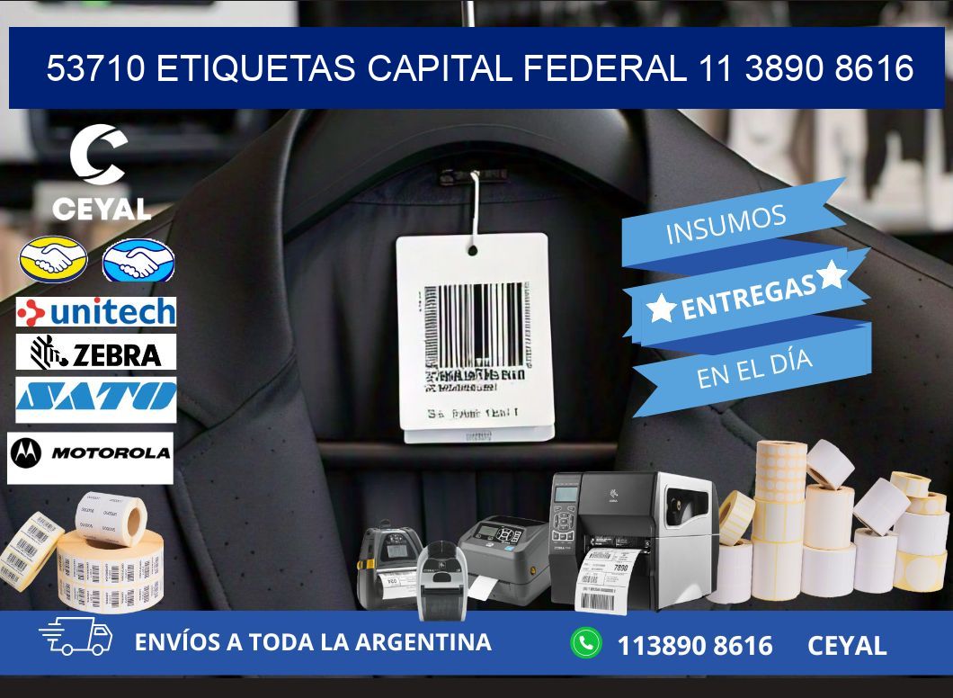 53710 ETIQUETAS CAPITAL FEDERAL 11 3890 8616