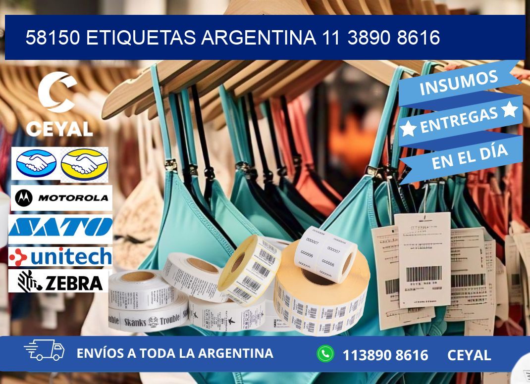 58150 ETIQUETAS ARGENTINA 11 3890 8616