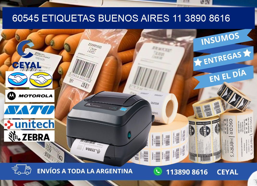 60545 ETIQUETAS BUENOS AIRES 11 3890 8616
