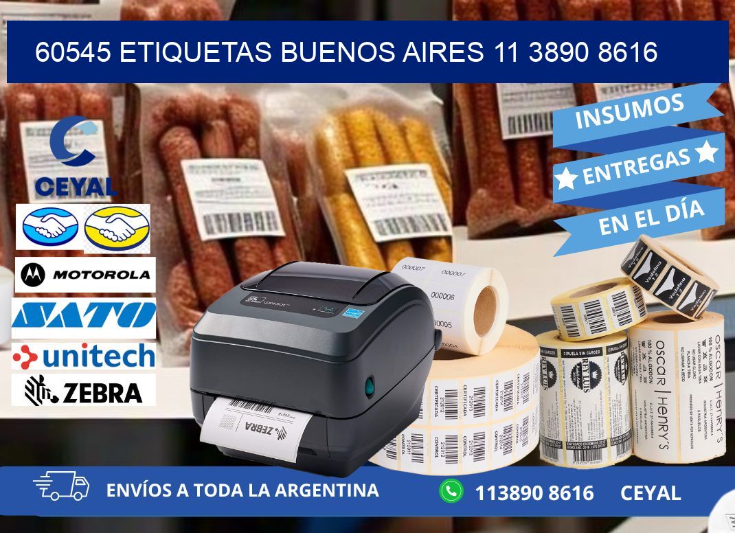 60545 ETIQUETAS BUENOS AIRES 11 3890 8616