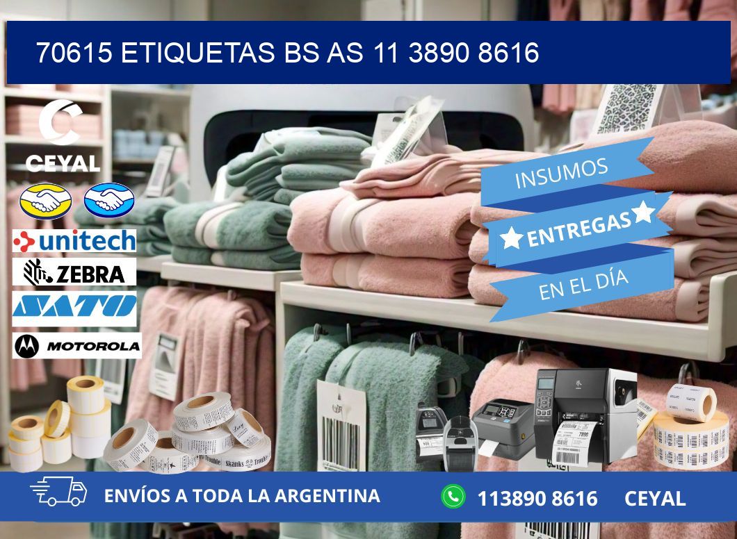 70615 ETIQUETAS BS AS 11 3890 8616